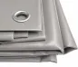 Preview: PVC Plane in Grau 3m x 4m 650g/m²