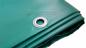 Preview: LKW Planen 4x6m grün PVC Planen Abdeckplanen mit Ösen alle 50 Zentimeter